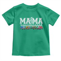 Monster Truck Mama Toddler T Shirt Funny Truck Mom Checkered Mother's Day