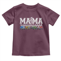 Monster Truck Mama Toddler T Shirt Funny Truck Mom Checkered Mother's Day