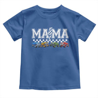 Monster Truck Mama Toddler T Shirt Funny Truck Mom Checkered Mother's Day