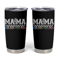 Monster Truck Mama Tumbler Cup Funny Truck Mom Checkered Mother's Day
