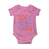 Boy Mom Club Baby Onesie Mom Of Boys Dinosaur Kids Toy Doodles