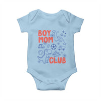 Boy Mom Club Baby Onesie Mom Of Boys Dinosaur Kids Toy Doodles