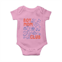 Boy Mom Club Baby Onesie Mom Of Boys Dinosaur Kids Toy Doodles