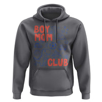 Boy Mom Club Hoodie Mom Of Boys Dinosaur Kids Toy Doodles