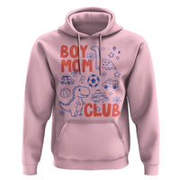 Boy Mom Club Hoodie Mom Of Boys Dinosaur Kids Toy Doodles