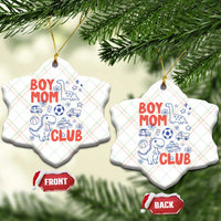 Boy Mom Club Ceramic Ornament Mom Of Boys Dinosaur Kids Toy Doodles