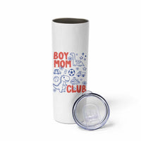 Boy Mom Club Skinny Tumbler Mom Of Boys Dinosaur Kids Toy Doodles