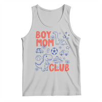 Boy Mom Club Tank Top Mom Of Boys Dinosaur Kids Toy Doodles