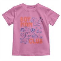 Boy Mom Club Toddler T Shirt Mom Of Boys Dinosaur Kids Toy Doodles