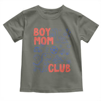 Boy Mom Club Toddler T Shirt Mom Of Boys Dinosaur Kids Toy Doodles