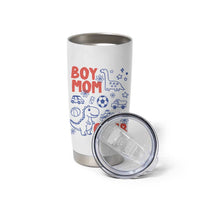 Boy Mom Club Tumbler Cup Mom Of Boys Dinosaur Kids Toy Doodles