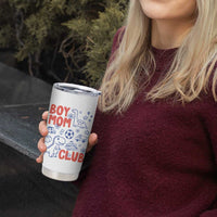Boy Mom Club Tumbler Cup Mom Of Boys Dinosaur Kids Toy Doodles