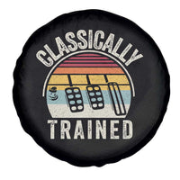 Classically Trained Car Spare Tire Cover Funny Manual Transmission Driver