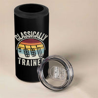 Classically Trained Car 4 in 1 Can Cooler Tumbler Funny Manual Transmission Driver