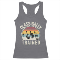 Classically Trained Car Racerback Tank Top Funny Manual Transmission Driver