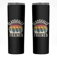 Classically Trained Car Skinny Tumbler Funny Manual Transmission Driver