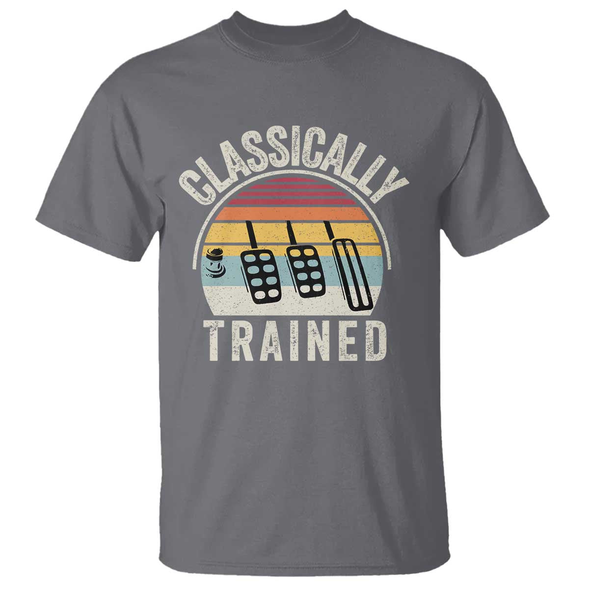 Classically Trained Car T Shirt Funny Manual Transmission Driver