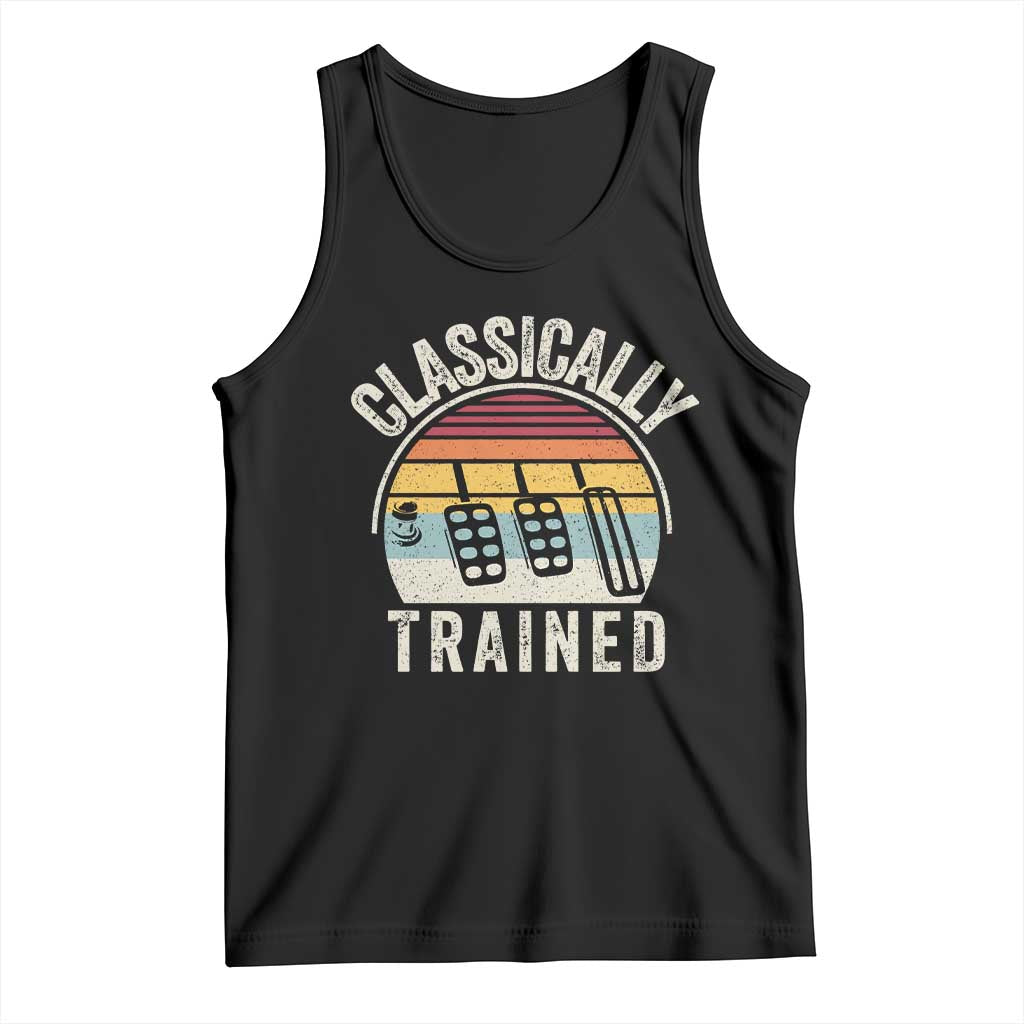 Classically Trained Car Tank Top Funny Manual Transmission Driver