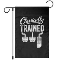 Classically Trained Manual Car Garden Flag Pedals Driving Humor