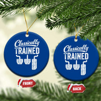 Classically Trained Manual Car Ceramic Ornament Pedals Driving Humor