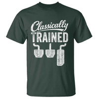 Classically Trained Manual Car T Shirt Pedals Driving Humor