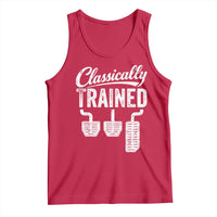 Classically Trained Manual Car Tank Top Pedals Driving Humor