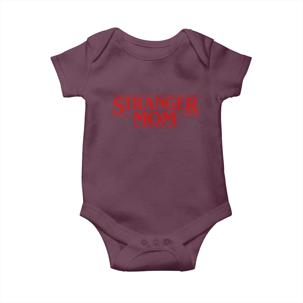 Stranger Mom Baby Onesie Funny Mothers Day Movie Gift