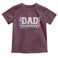Monster Truck Dad Toddler T Shirt Funny Truck Daddy Checkered Father's Day