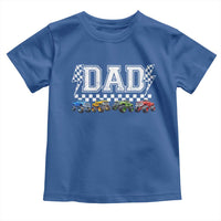 Monster Truck Dad Toddler T Shirt Funny Truck Daddy Checkered Father's Day