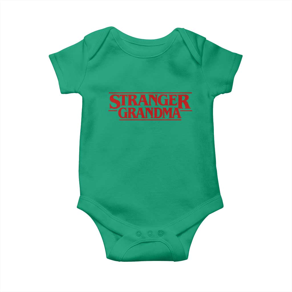 Stranger Grandma Baby Onesie Funny Grandmother Movie Gift