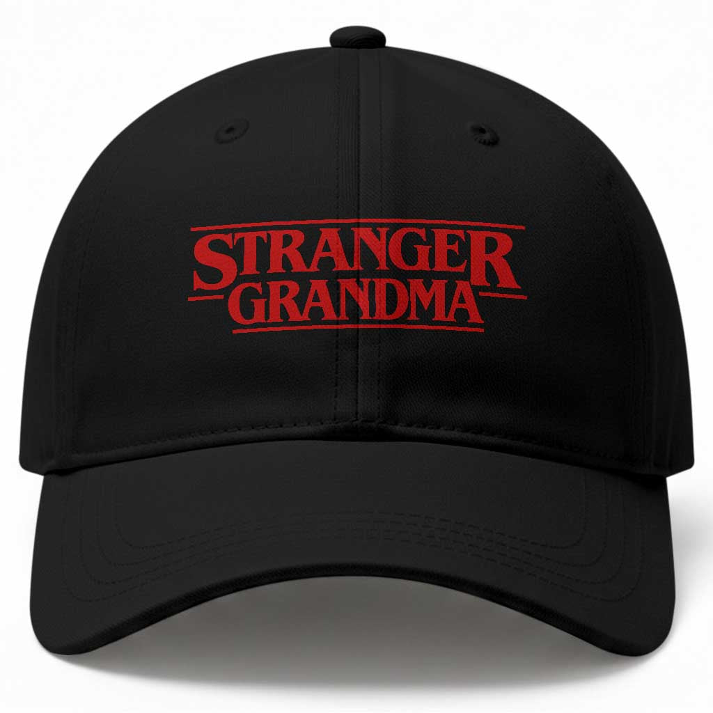 Stranger Grandma Baseball Cap Funny Grandmother Movie Gift