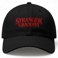 Stranger Grandma Baseball Cap Funny Grandmother Movie Gift