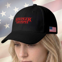 Stranger Grandma Baseball Cap Funny Grandmother Movie Gift
