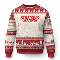 Stranger Grandma Ugly Christmas Sweater Funny Grandmother Movie Gift