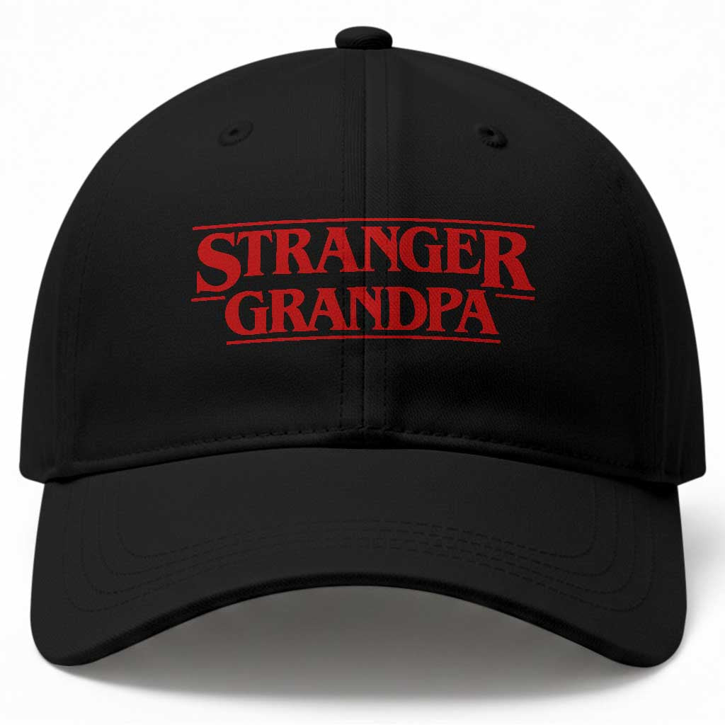 Stranger Grandpa Baseball Cap Funny Grandfather Movie Gift