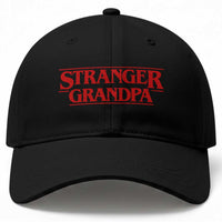 Stranger Grandpa Baseball Cap Funny Grandfather Movie Gift