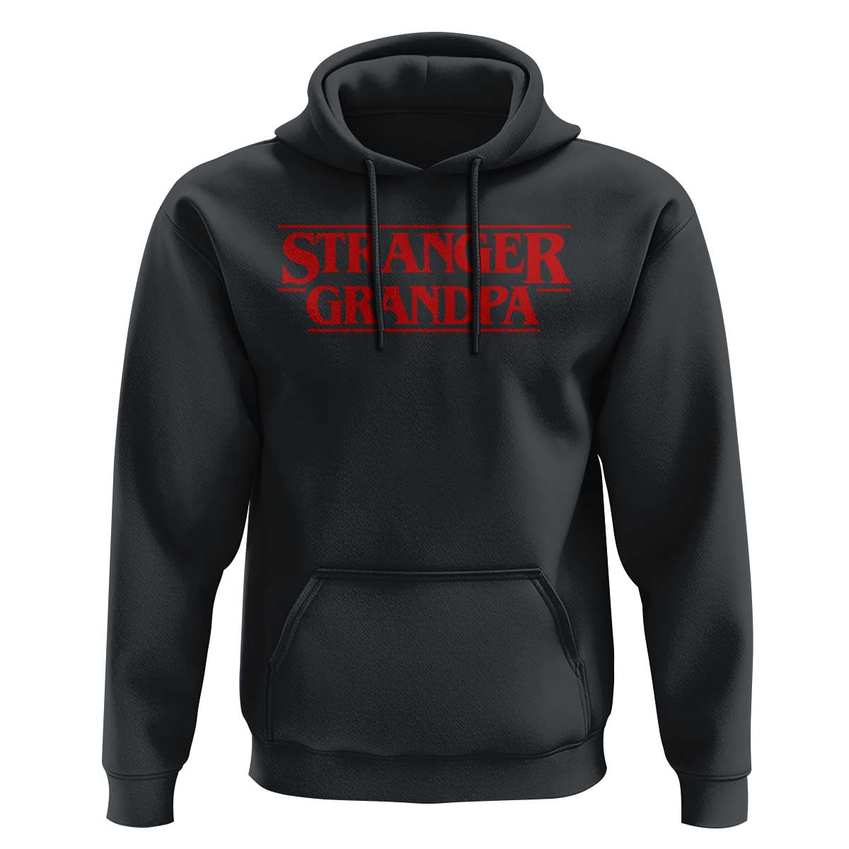 Stranger Grandpa Hoodie Funny Grandfather Movie Gift