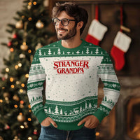 Stranger Grandpa Ugly Christmas Sweater Funny Grandfather Movie Gift