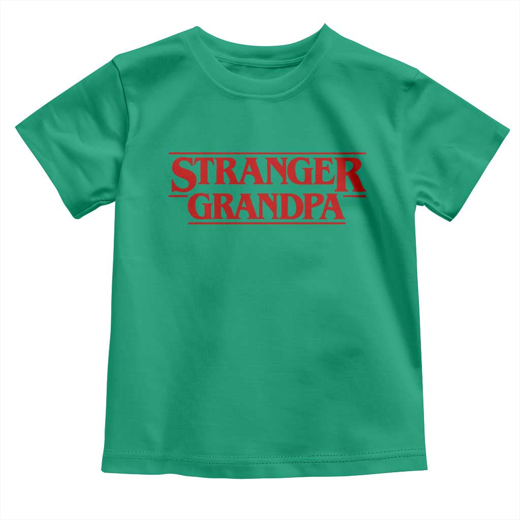 Stranger Grandpa Toddler T Shirt Funny Grandfather Movie Gift