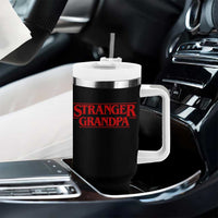 Stranger Grandpa Tumbler With Handle Funny Grandfather Movie Gift