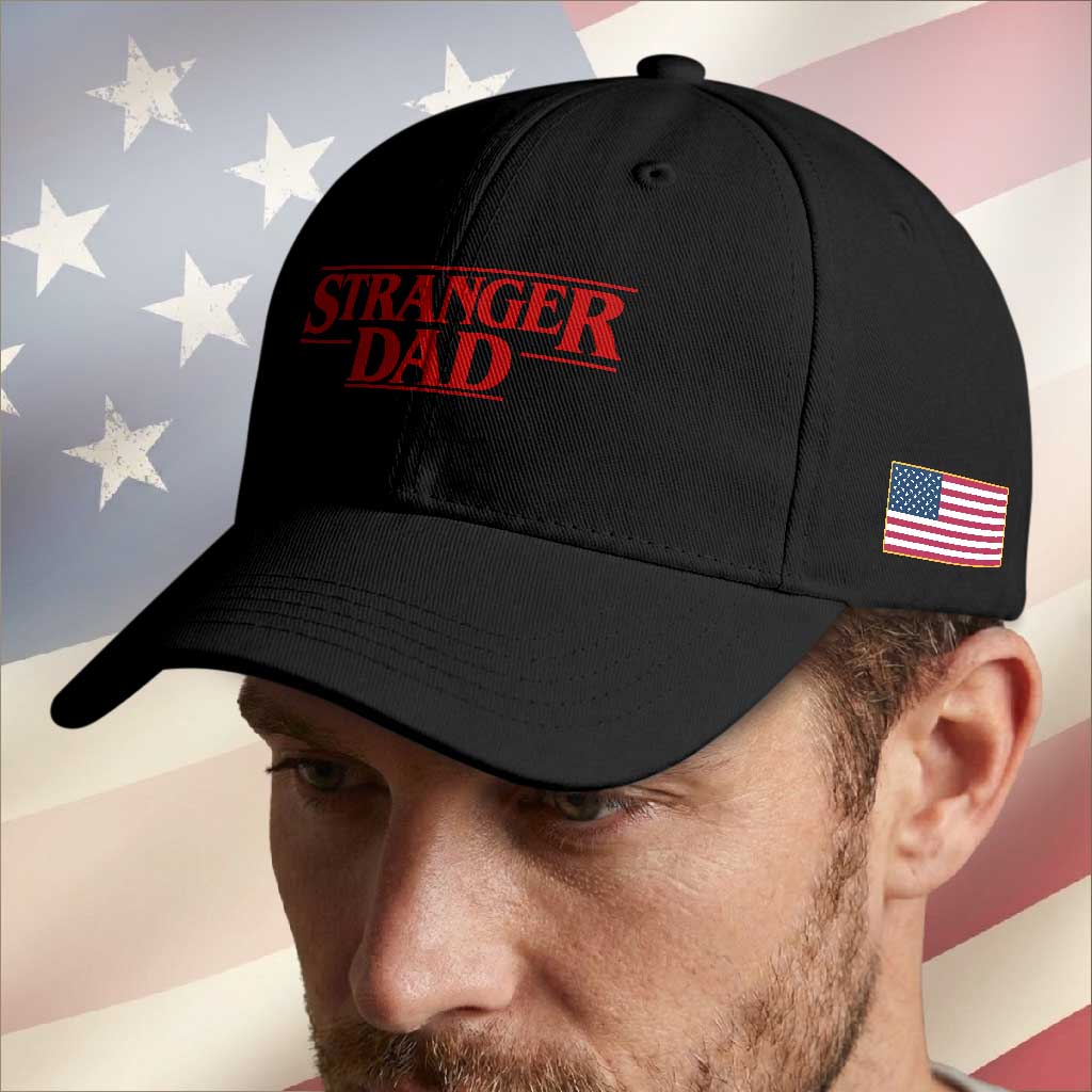 Stranger Dad Baseball Cap Funny Fathers Day Movie Gift
