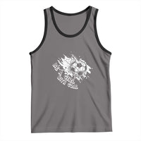 Soccer Lover Tank Top Be A Girl With Goals Football Funny Sayings - Wonder Print Shop