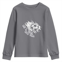 Soccer Lover Youth Sweatshirt Be A Girl With Goals Football Funny Sayings - Wonder Print Shop