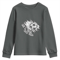 Soccer Lover Youth Sweatshirt Be A Girl With Goals Football Funny Sayings - Wonder Print Shop