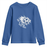 Soccer Lover Youth Sweatshirt Be A Girl With Goals Football Funny Sayings - Wonder Print Shop