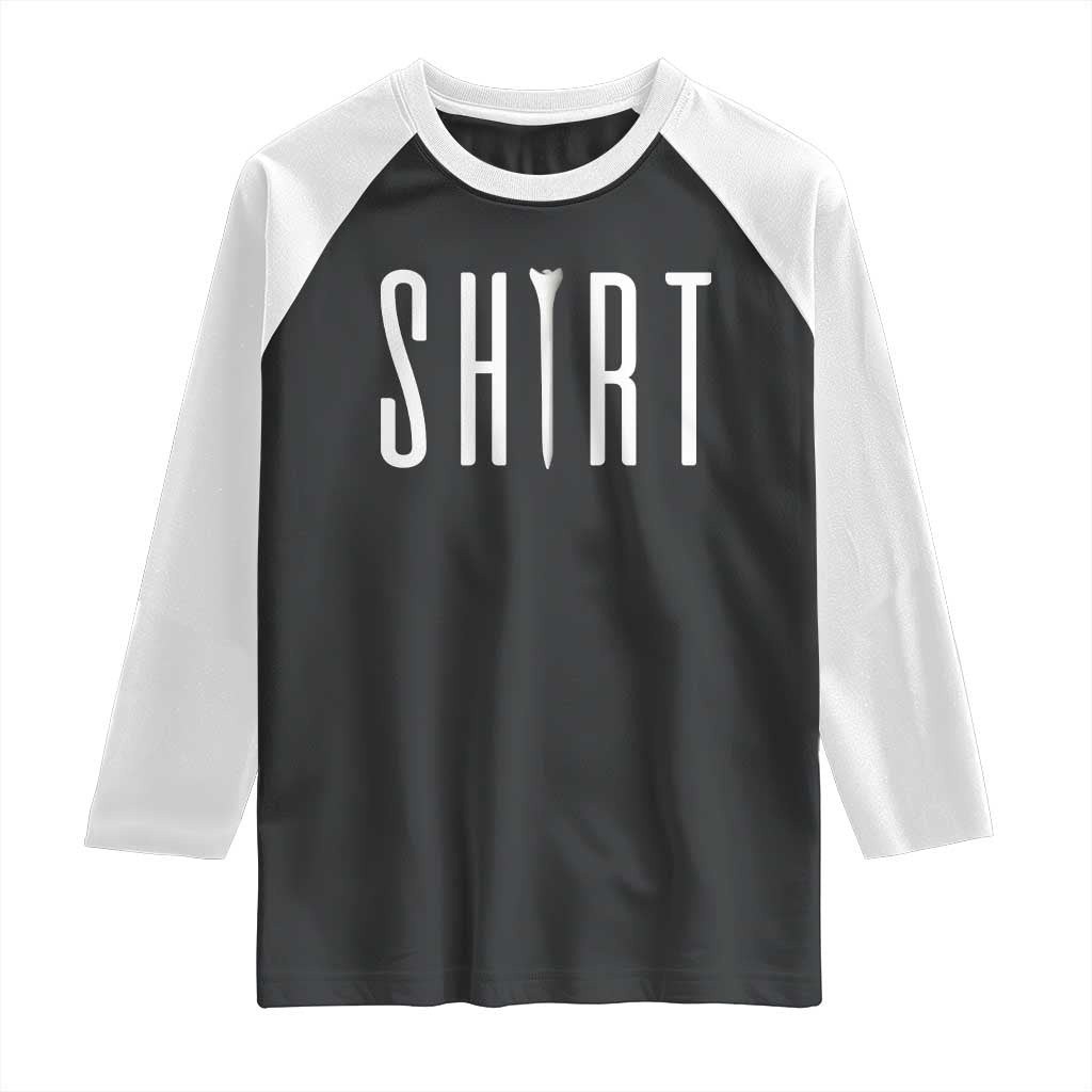 Golf Lover Raglan Shirt Funny Tee Shirt Golfing - Wonder Print Shop