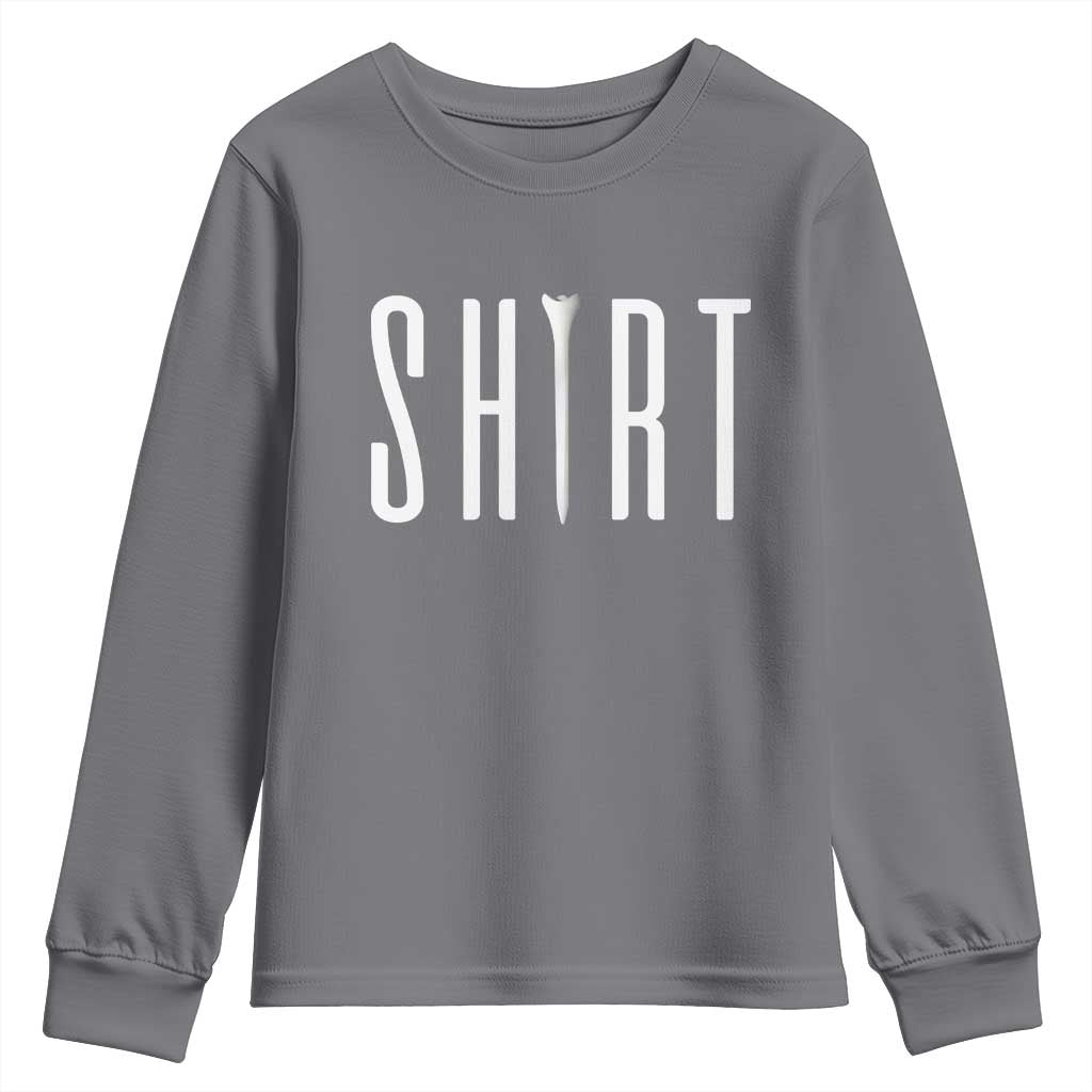 Golf Lover Youth Sweatshirt Funny Tee Shirt Golfing - Wonder Print Shop