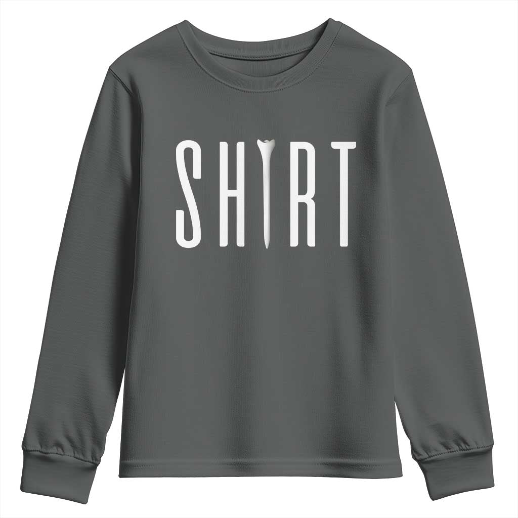 Golf Lover Youth Sweatshirt Funny Tee Shirt Golfing - Wonder Print Shop
