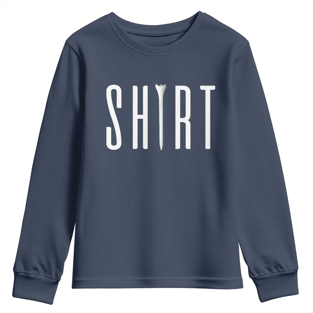 Golf Lover Youth Sweatshirt Funny Tee Shirt Golfing - Wonder Print Shop