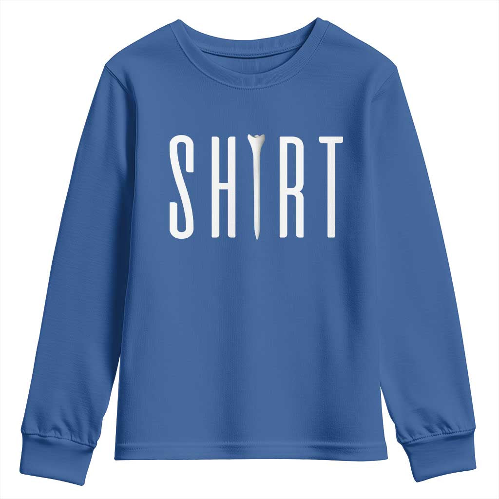 Golf Lover Youth Sweatshirt Funny Tee Shirt Golfing - Wonder Print Shop